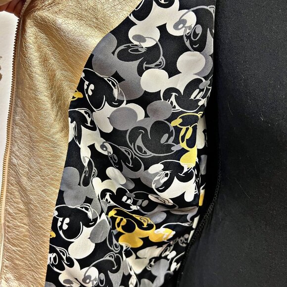 Disney Mickey Gold Collection Full Zip Jacket 90 Years Limited Edition 2X FLAW! - Picture 11 of 13